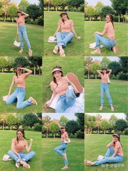 草地吃瓜拍照姿势视频大全,解锁夏日清新风